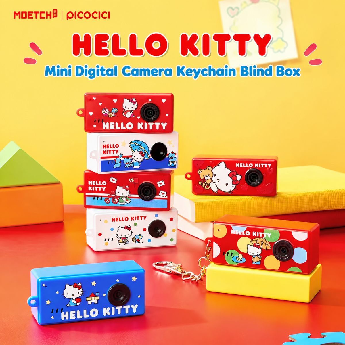 Hello Kitty Mini Digital Camera Keychain Blind Box – Suteki Gifts