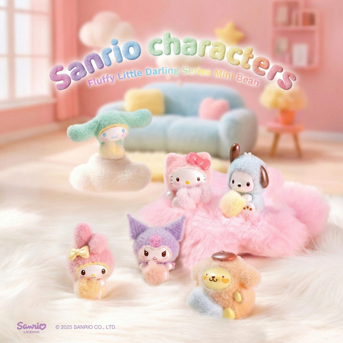 Sanrio Fluffy Little Darling Series Mini Figure Blind Bag – Suteki