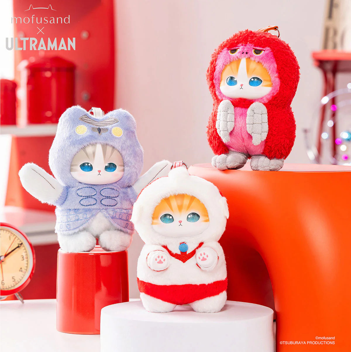 Mofusand x Ultraman Kiramekko Vinyl Plush Pendant – Suteki Gifts Mofusand x Ultraman Kiramekko Vinyl Plush Pendant – Suteki Gifts