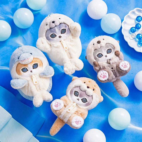 Mofusand Fluffy Sea Creature Mascot Plush | Pre-order