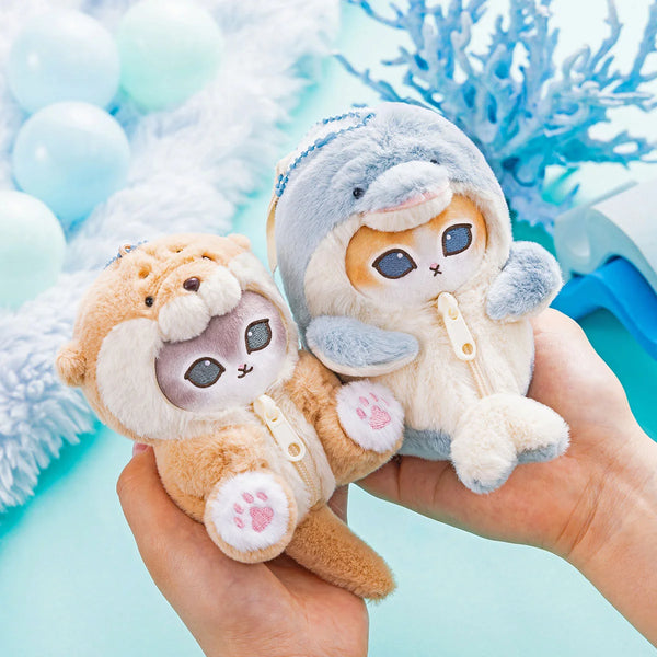 Mofusand Fluffy Sea Creature Mascot Plush | Pre-order