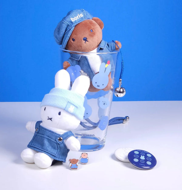 Miffy in Seoul Exclusive: Denim Plush Bag Charm