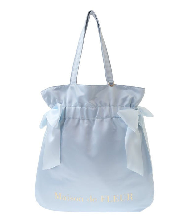 Maison de FLEUR Satin Frilly Carry-on Ita Bag