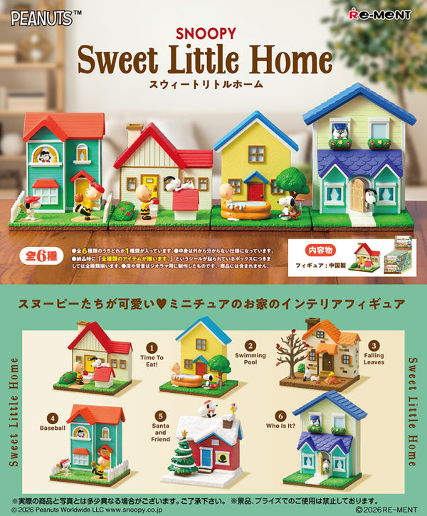 Re-ment Snoopy Sweet Little Home Blind Box | Pre-order