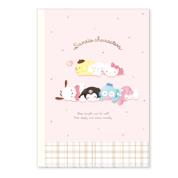 Sanrio Characters Pink Square B5 Notebook