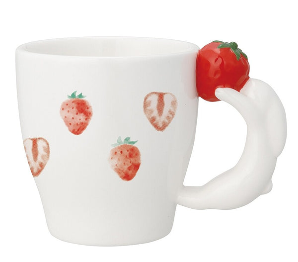 Strawberry Bunny Ceramic Mug