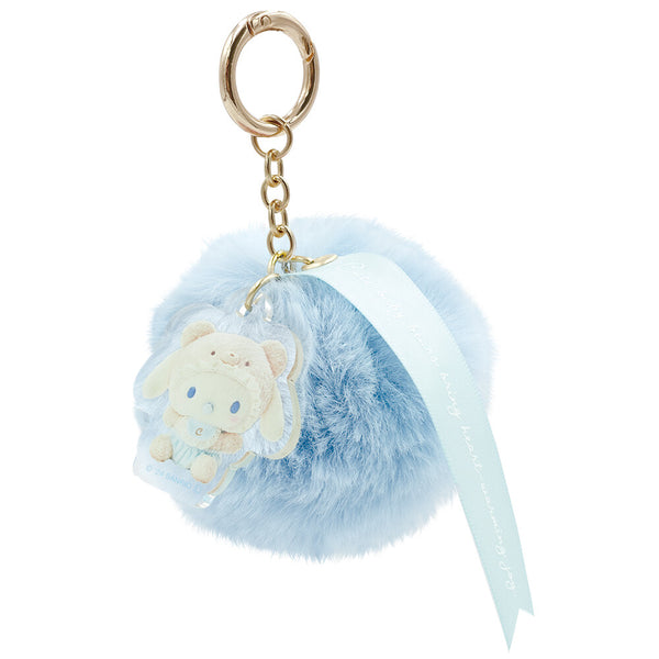 Sanrio Baby Fur Pompom Keychain Charm