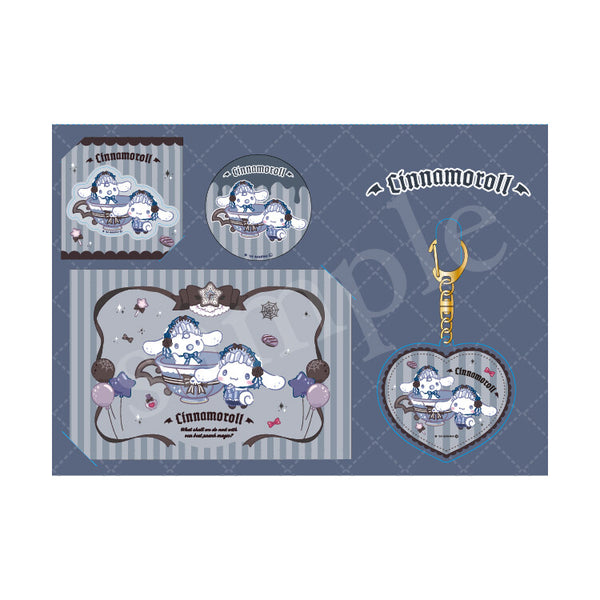 Sanrio Dollymix Postcard Pin Keychain Set