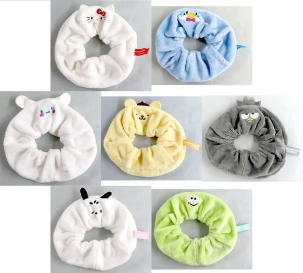 Sanrio Characters Fluffy Scrunchie Gashapon