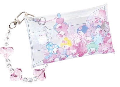 My Melody 50th Girly Pop Heart Clear Multi Case - Long