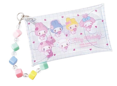 My Melody 50th Girly Pop Heart Clear Multi Case - Long