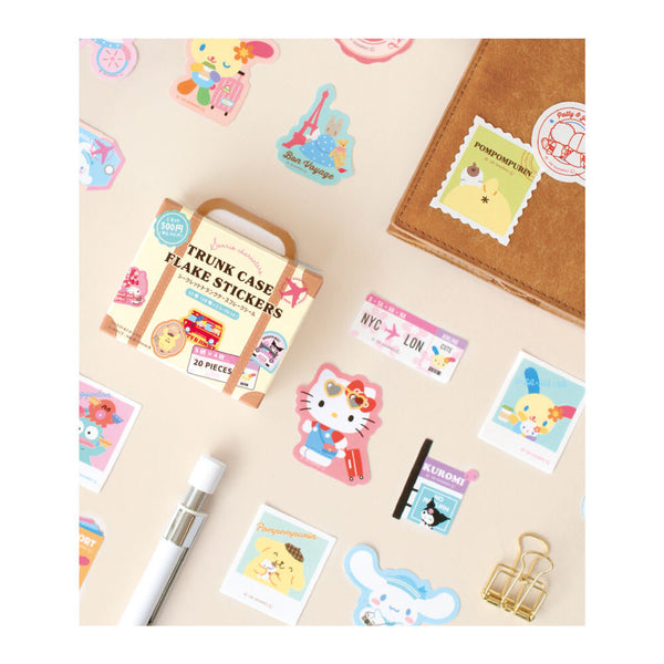 Sanrio Characters Secret Trunk Case Flake Stickers Blind Box