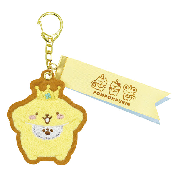 Pompompurin Sweets Party Sagara Embroidery Keychain - Royal Party