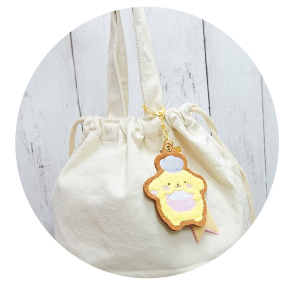 Pompompurin Sweets Party Sagara Embroidery Keychain - Royal Party