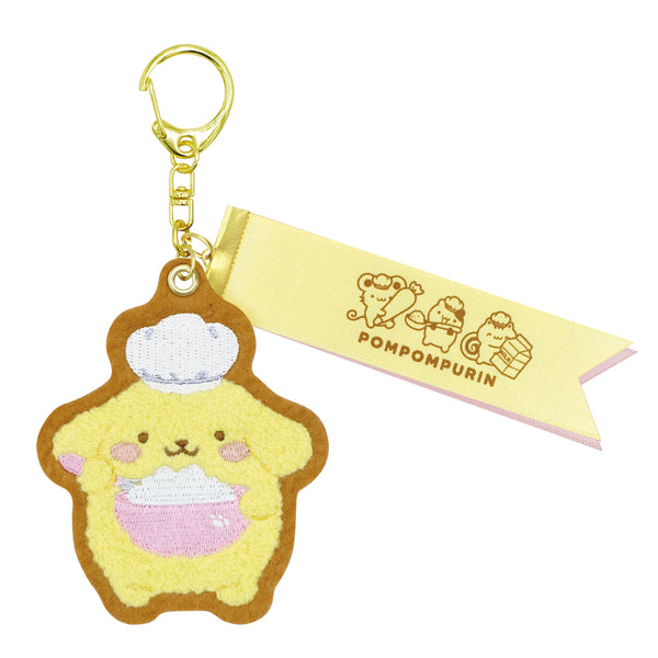 Pompompurin Sweets Party Sagara Embroidery Keychain - Chef