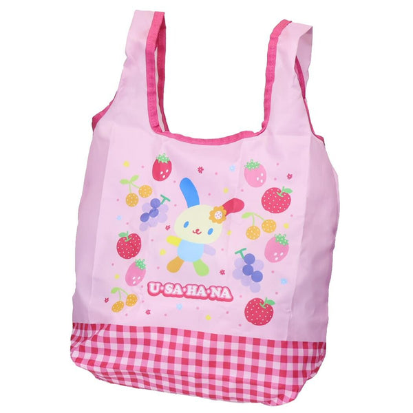Sanrio Usahana Pink Fruit Foldable Eco Shopping Bag