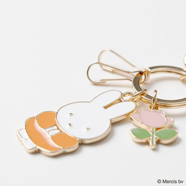 Miffy Refreshing Flower Alloy Charm