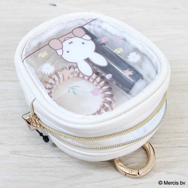 Miffy Flower Clear Pouch