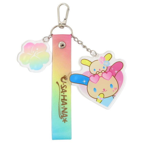Usahana Tropical Heart Keychain
