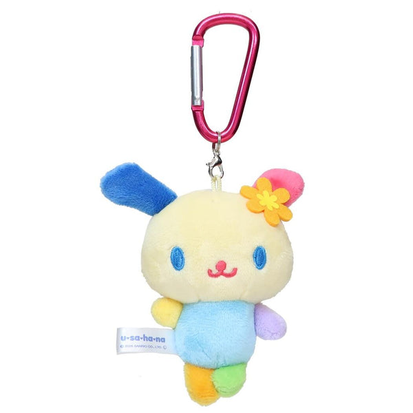 Usahana Colorful Plush Carabiner Keychain