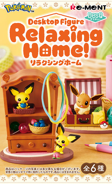 Re-ment Pokémon DesQ: Relaxing Home Series Blind Box