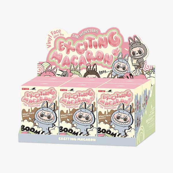 Labubu Exciting Macaron Vinyl Face Blind Box