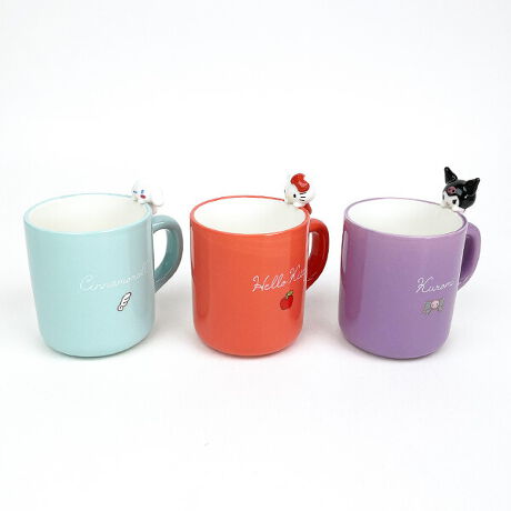 Sanrio 3D Peeking Mascot Mug