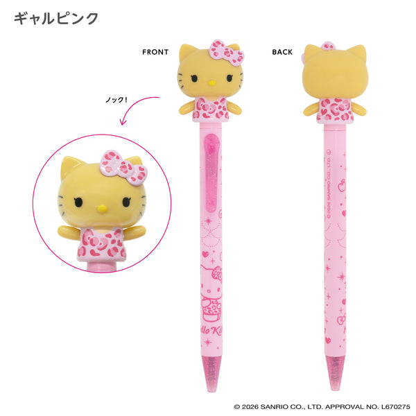 Hello Kitty Gyaru Series Waving Action Ballpoint Pen