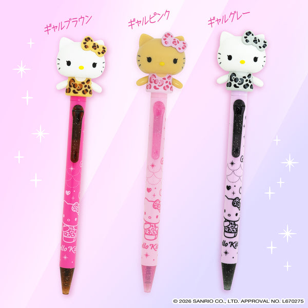 Hello Kitty Gyaru Waving Action Ballpoint Pen