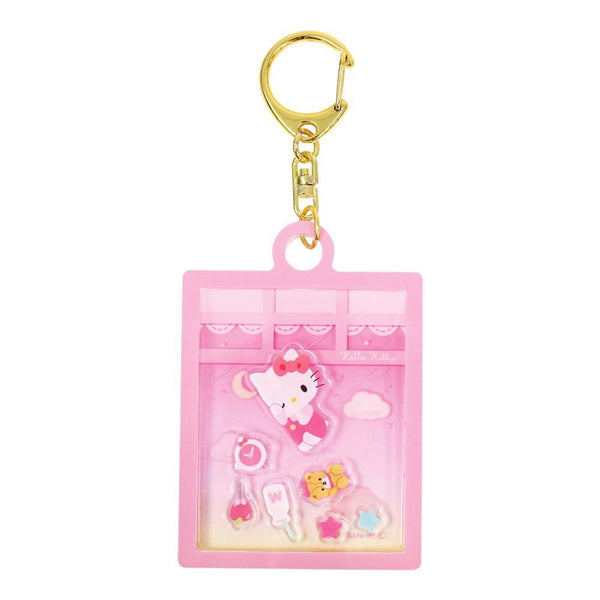 Sanrio Dreamy Window Shaker Keychain | Official Pastel Acrylic Charm