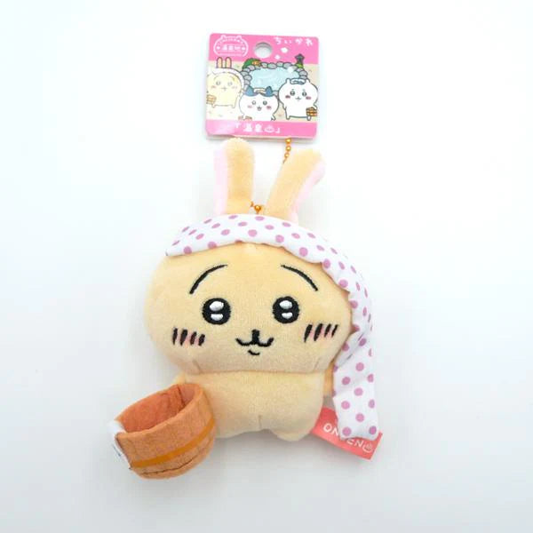 Chiikawa Regional Exclusive Onsen Plush Keychain - Usagi
