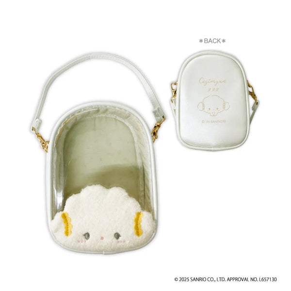 Sanrio Cogimyun Fluffy Plush Ita Bag & Display Pouch