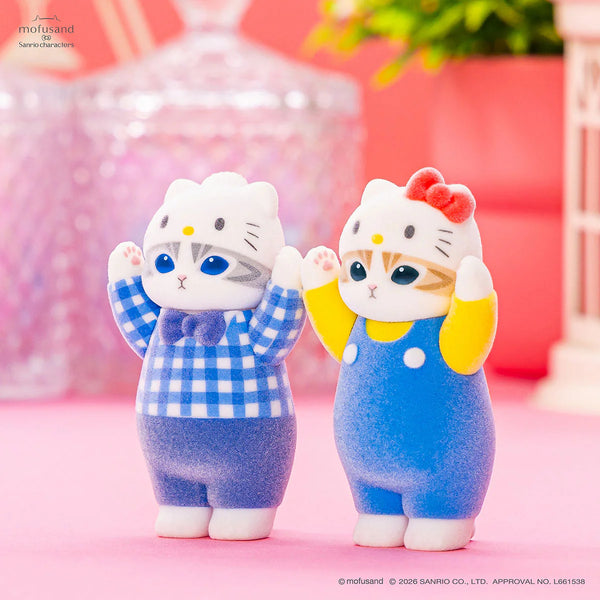 Mofusand x Sanrio Characters Fluffy Flock Figure Blind Box Vol. 1 | Pre-order