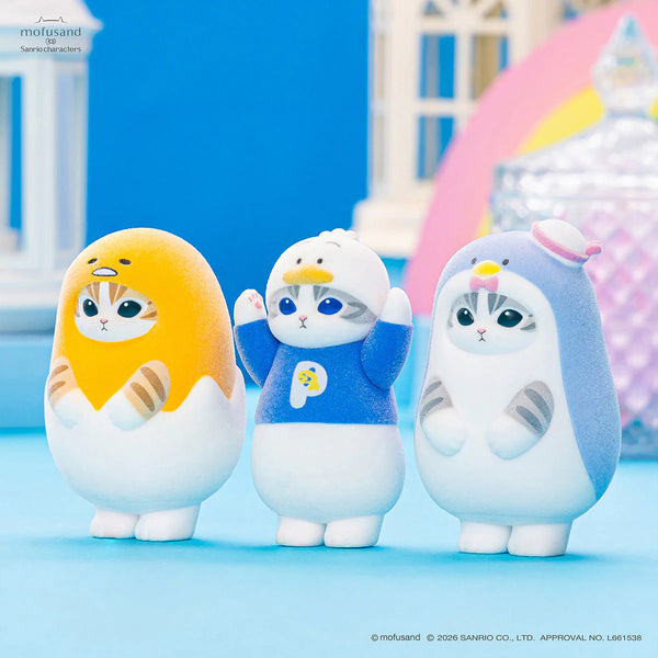 Mofusand x Sanrio Characters Fluffy Flock Figure Blind Box Vol. 2 | Pre-order