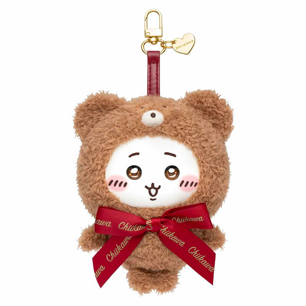 Chiikawa "Kiramekko Teddy Bear" Vinyl Plush Pendant | Pre-Order