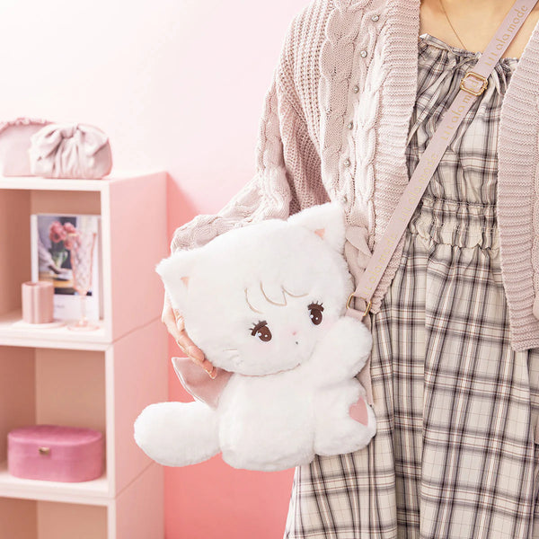 Mikko Illustrations Lil Ala Mode Mousse Plush Shoulder Bag