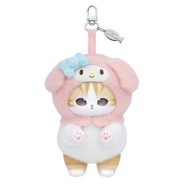 Mofusand x Sanrio Characters Kiramekko Vinyl Plush Pendants | Pre-order