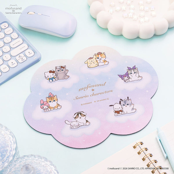 Mofusand x Sanrio Characters Mousepad