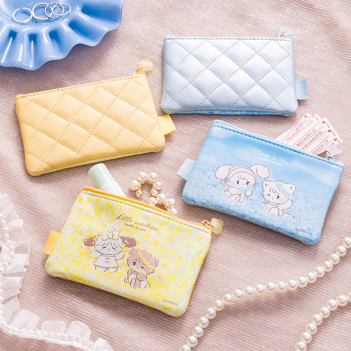 Mikko Illustrations Lil ala mode 2-piece pouch set – Suteki Gifts