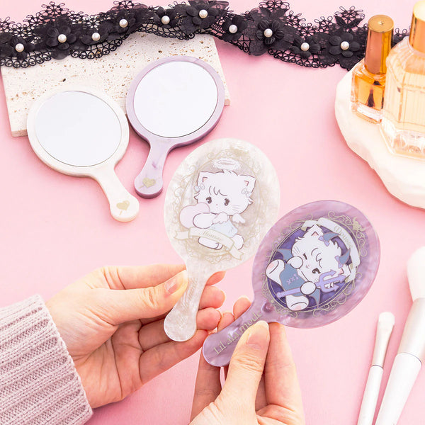 Mikko Illustrations Lil ala mode Acrylic Mini Hand Mirror