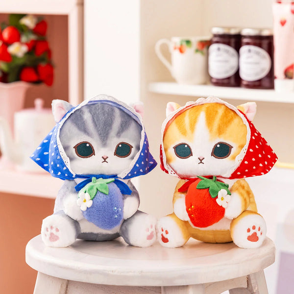 Mofusand Merci Strawberry Standard Plush