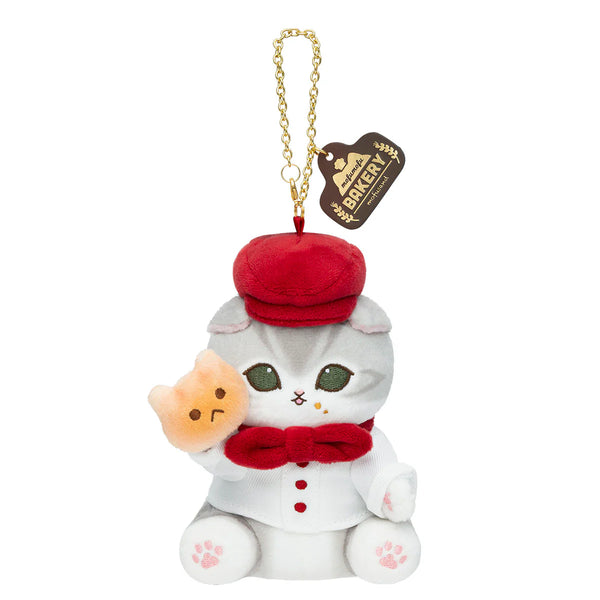 Mofusand Mofumofu Bakery Pastry Cat Mascot (Gray and White)