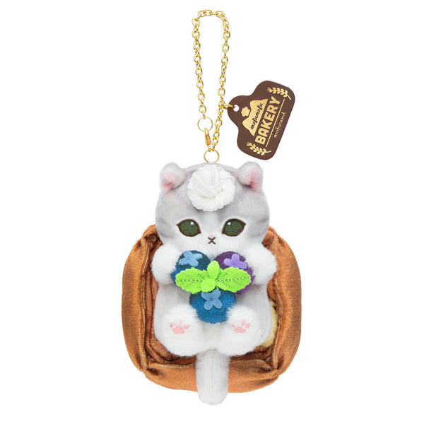 Mofusand Mofumofu Bakery Danish Cat Mascot (Blueberry)