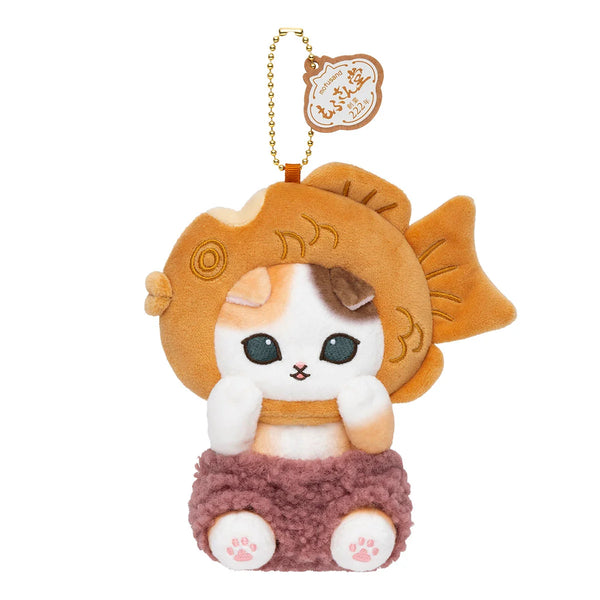 Mofusand Wagashi Nyan Plush Keychain