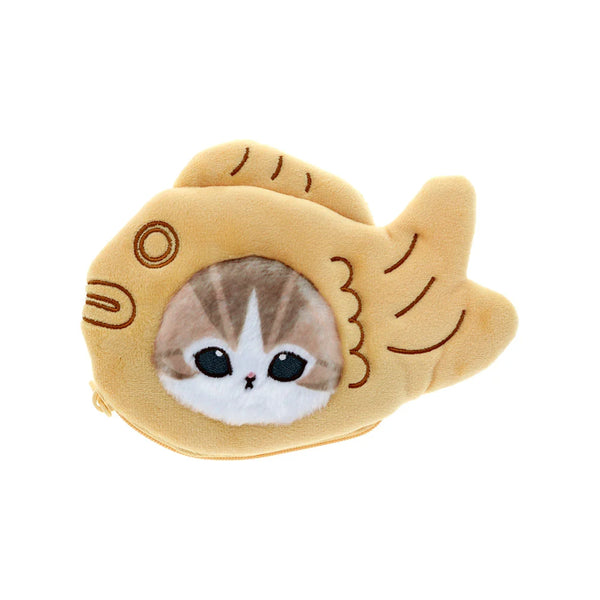 Mofusand Taiyaki Zipper Pouch