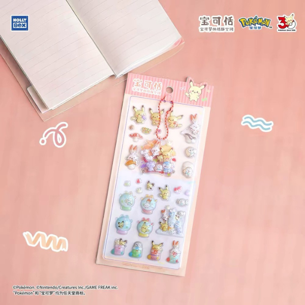 Pokémon Puffy Sticker Sheets