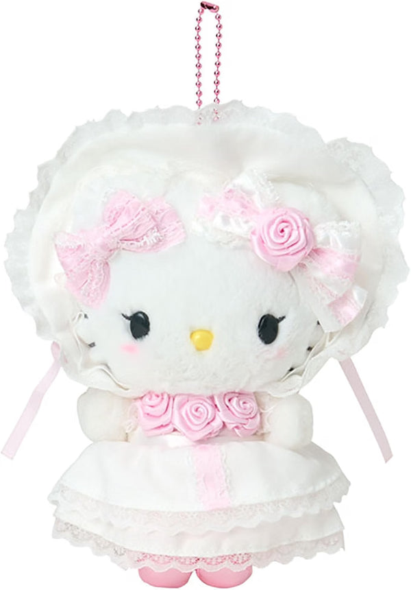Sanrio “White Frill” Series Hello Kitty Mascot Keychain