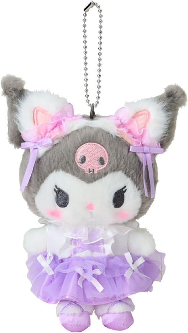 Sanrio White Cat Ballerina Mascot Plush