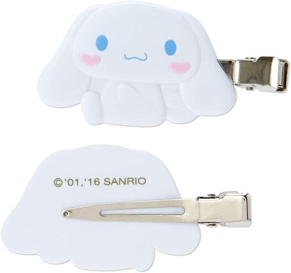 Sanrio Cinnamoroll Hair Clips No-Crease Bangs Clip Set (2-Piece)