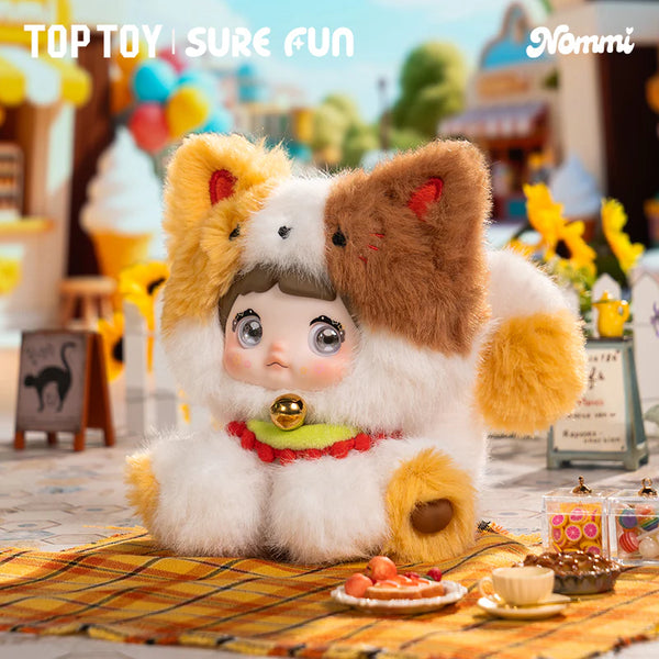 Nommi Sitting Zoo Series Vinyl Plush Charm Blind Box | Pre-order